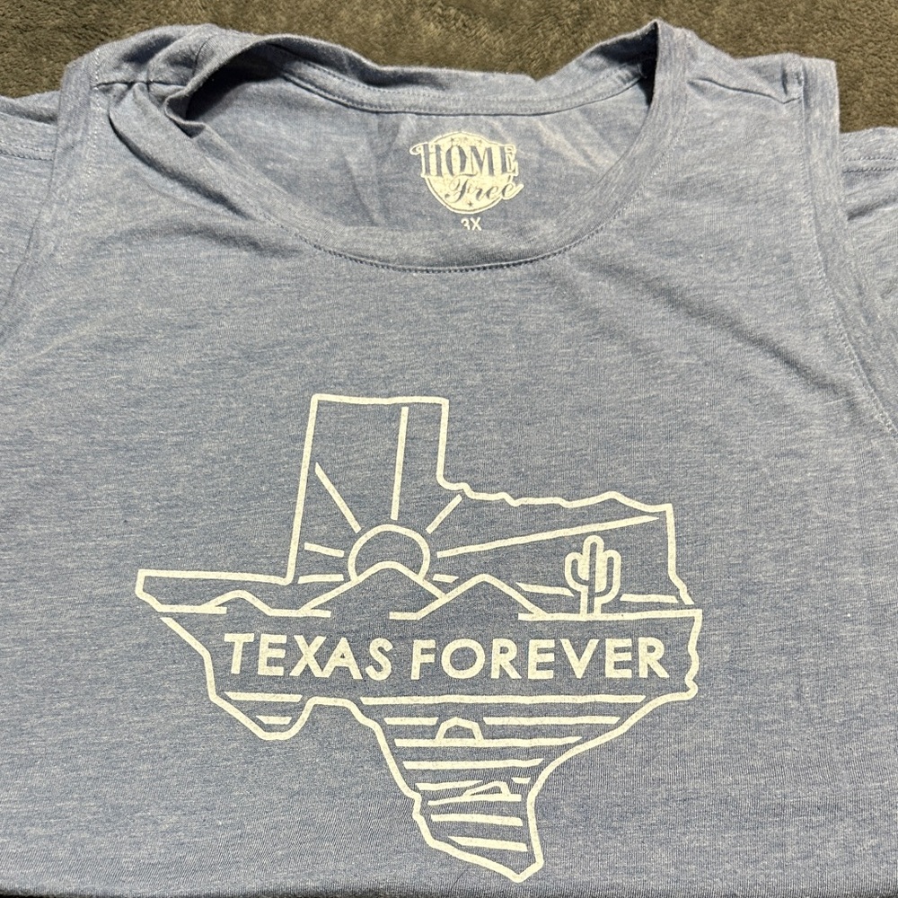 Home Texas Forever Blue Tank Top